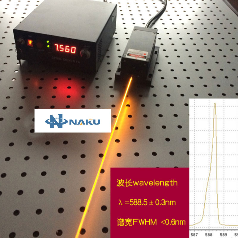 589nm yellow dpss laser